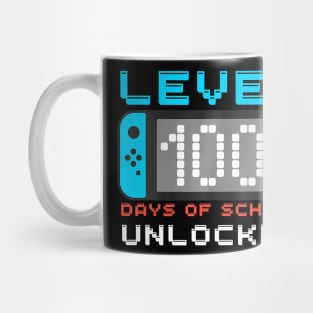 Game  Level 100 Days Of School Unlocked Boys Mug